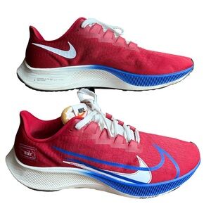 Nike Air Zoom Pegasus 37 Running Shoes – Red/Blue – Men’s US 13